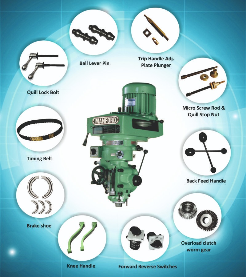 Milling Machine Spare Parts Manufacturer Reviewmotors.co